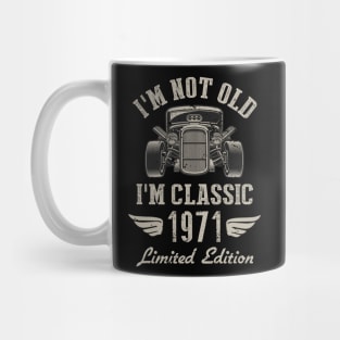 I'm Classic Car 51st Birthday Gift 51 Years Old Born In 1971 Mug